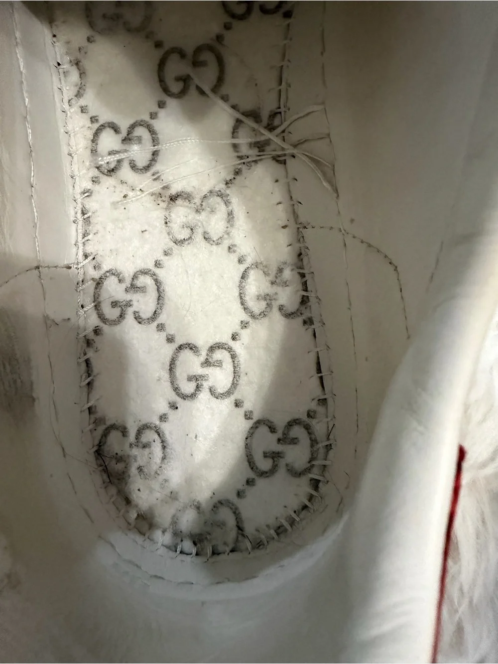 Gucci Ace Women's Sneakers White Leather Web Bee Size 35.5 US 5.5